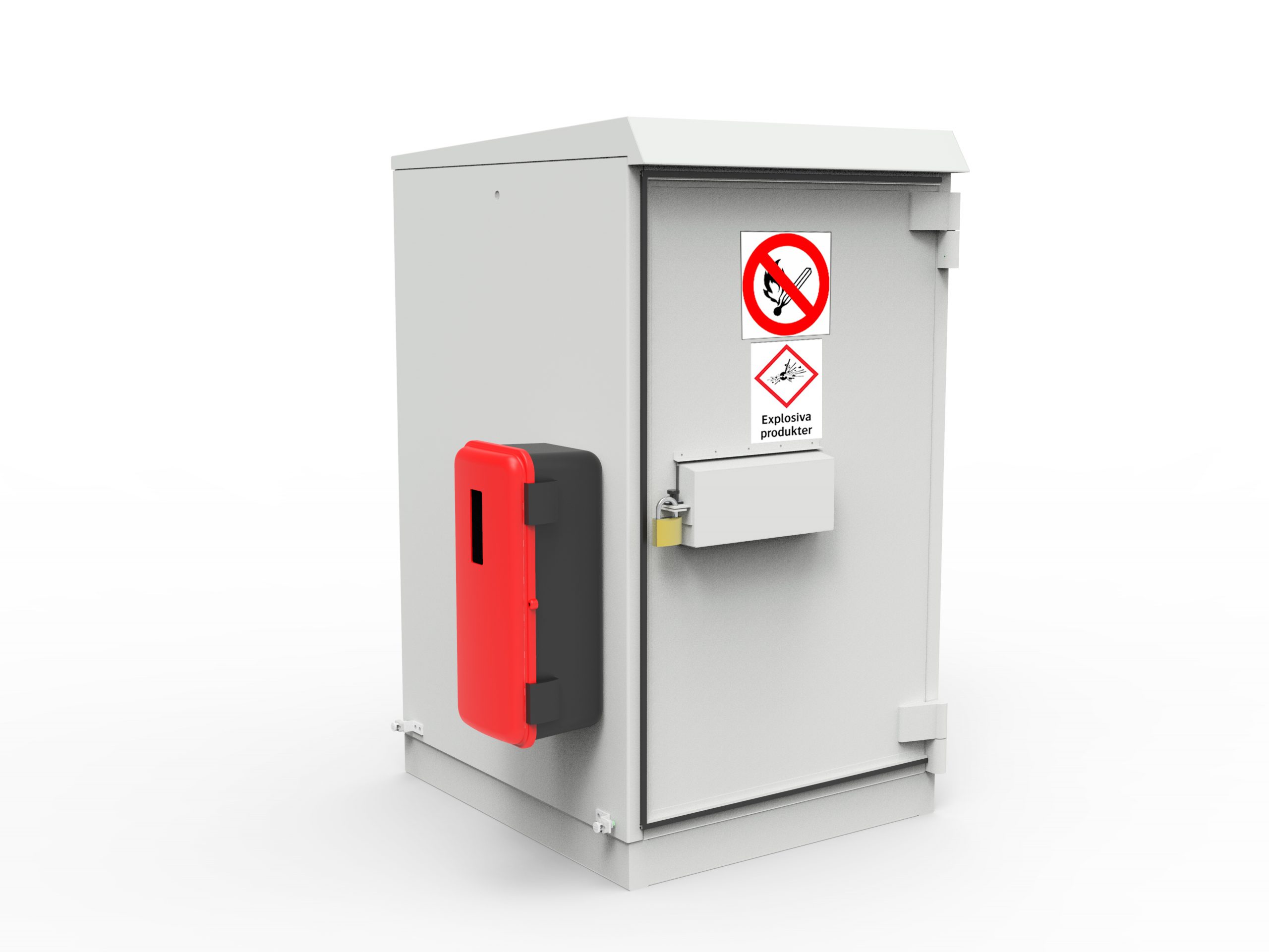Safes for storage of explosives